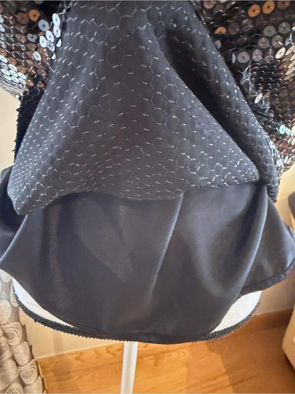 Liz Claiborne black sequin